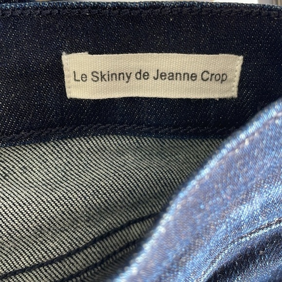 Frame Denim Le Skinny de Jeanne Crop Jeans - Picture 5 of 7